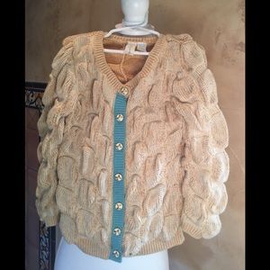 MATILDA JANE SNOWBALL Cardigan Sweater Girls Sz 4